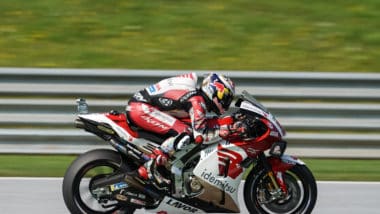 Taka Top Honda on day one in Spielberg