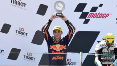 Double delight for Red Bull KTM Tech3 with Öncü and Sasaki on the podium in Aragón