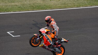 What are some notable achievements and records in MotoGP?
